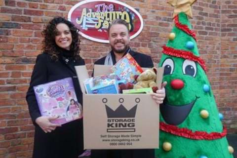 Toy appeal: Former soap stars back charity campaign