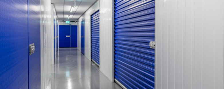 Secure locked storage units at Storage King