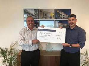 Regional Manager puts his looks on the line for Rays of Sunshine