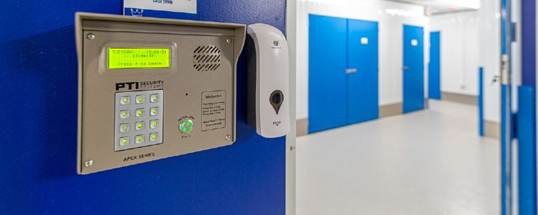 Keypad entry systems at Storage King