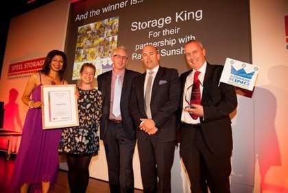 Storage King Wins Award For Charity Partnership