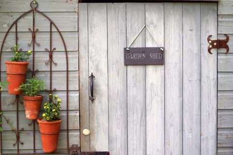 Six ways to keep your garden shed and garage organised