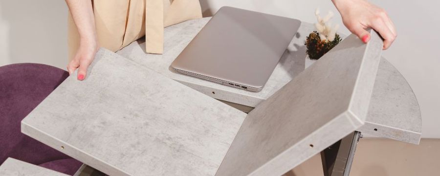 side table that converts into a dining table