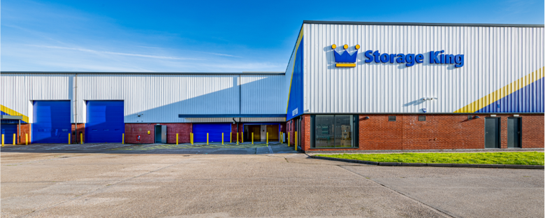 The exterior of Storage King West Bromwich