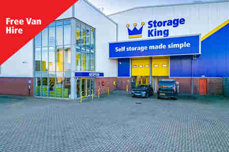 Storage King Maidstone Van Hire Banner Red Triangle 01