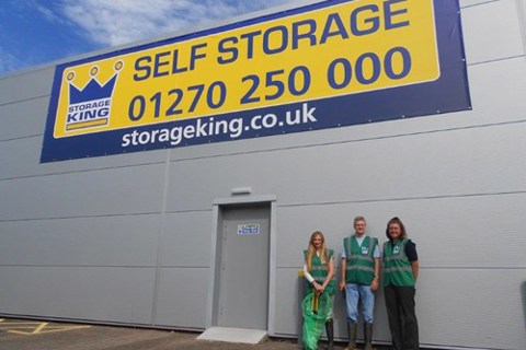 Storage King Crewe Proudly Supports The Crewe Clean Team Initiative