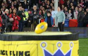 Gloucester Rugby Fans Can Now Take Part In The Half-Time #StorageFling
