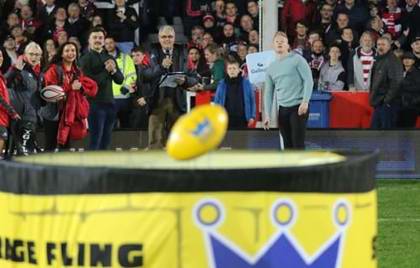 Gloucester Rugby Fans Can Now Take Part In The Half Time #Storagefling