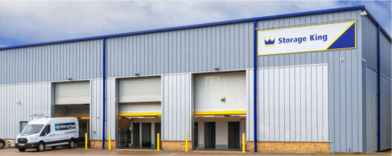 The exterior of Storage King Banbury