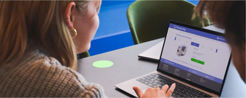 lady working on laptop
