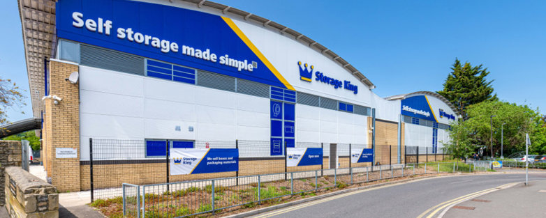 The exterior of Storage King Bath