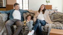 Family Moved Into New House