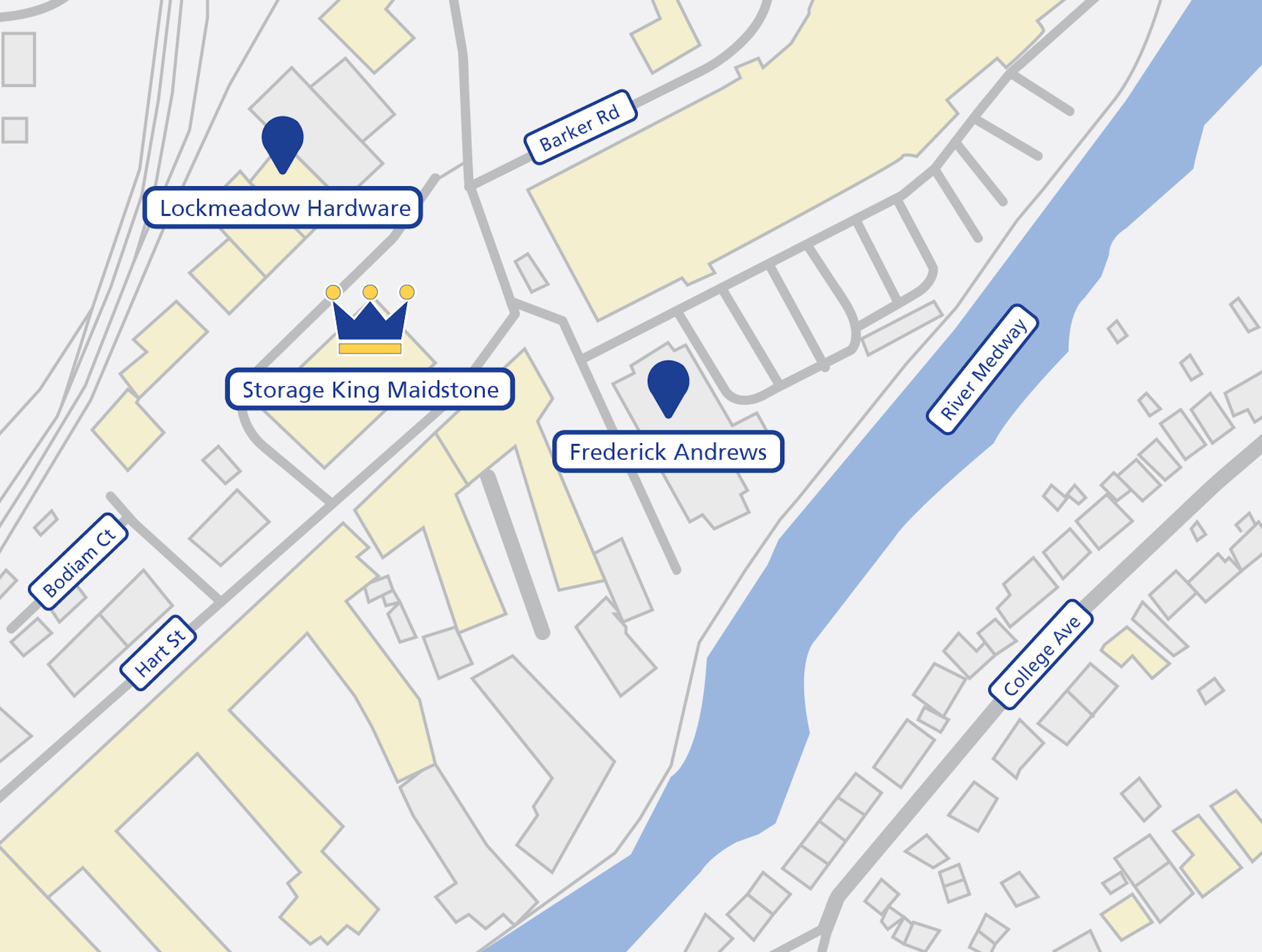 Self Storage Units in Maidstone Storage King