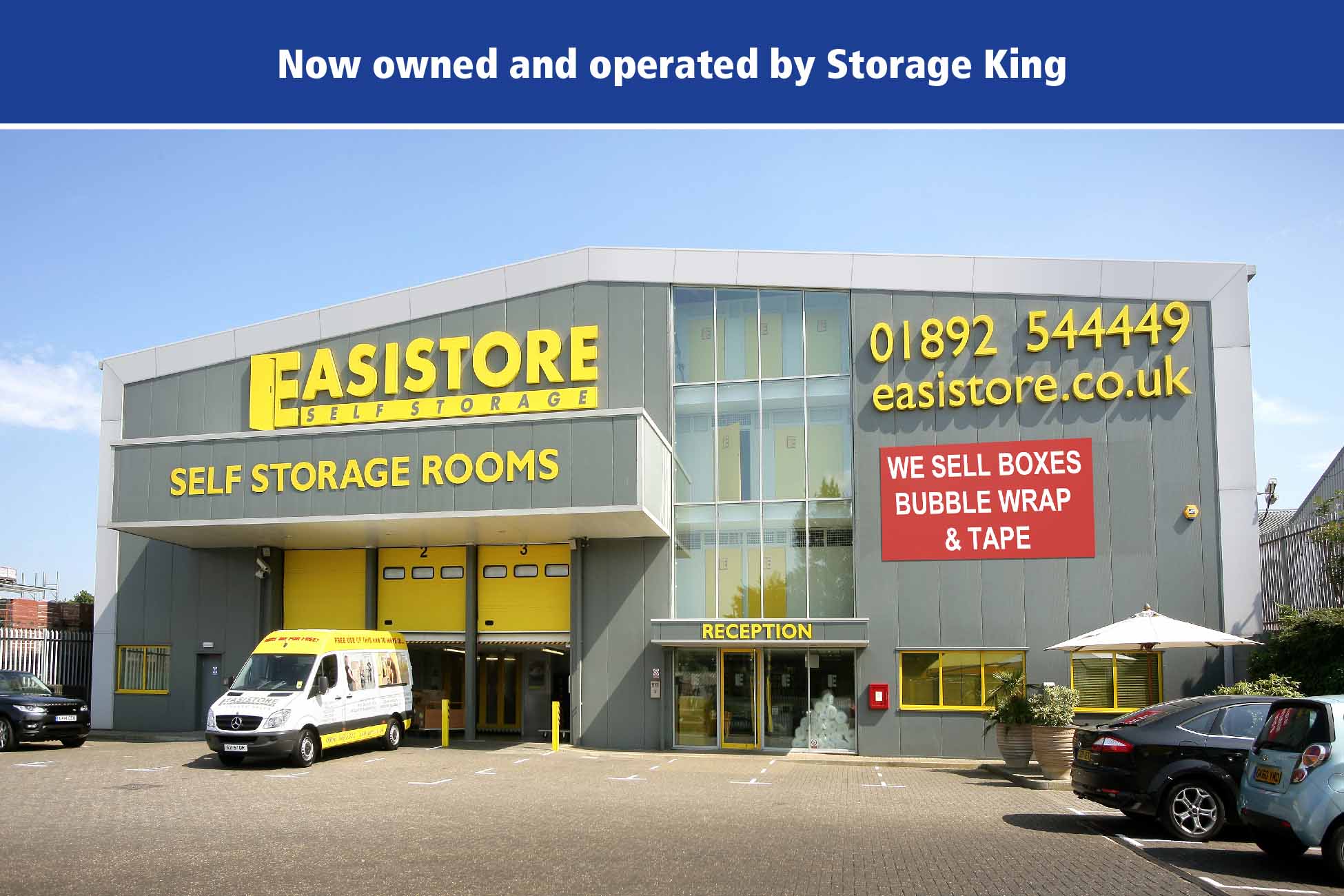Self Storage Units in Tunbridge Wells, Kent 1st Month Only £1