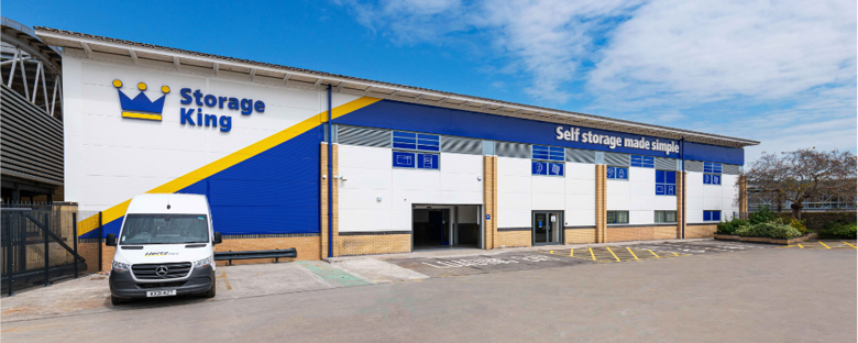 The exterior of Storage King Bath