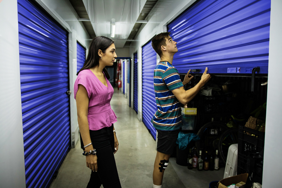 Students Using Storage