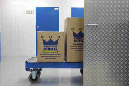 Storage King Boxes On Trolley