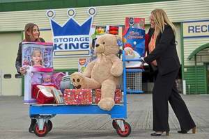 Storage King Shrewsbury Appeal for Christmas Gifts